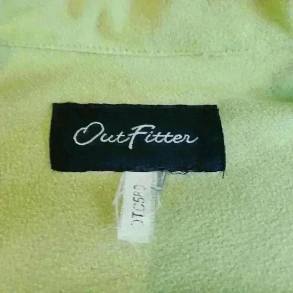 Outfitter Two Tone Green Outerwear Jacket Womans Size large - Picture 4 of 8